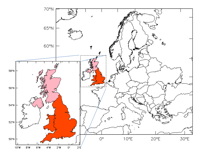 NWR forecasting domain